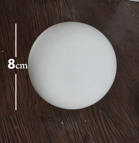 Styrofoam Ball 8 cm
